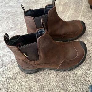 KEEN HOODOO III WATERPROOF CHELSEA BOOTS IN LEATHER